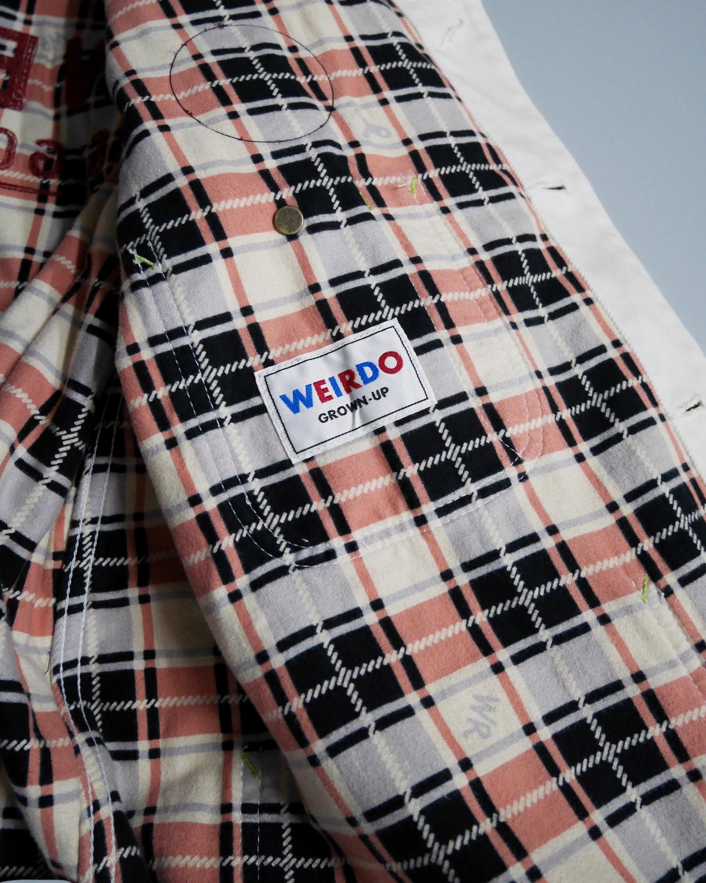 WEIRDO | GOOD WORK? - ENGINEER JACKET - Ivory