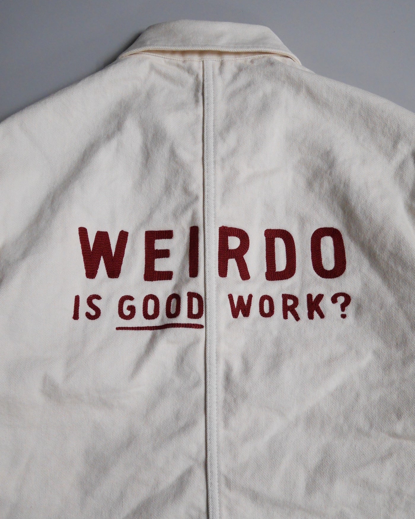 WEIRDO | GOOD WORK? - ENGINEER JACKET - Ivory