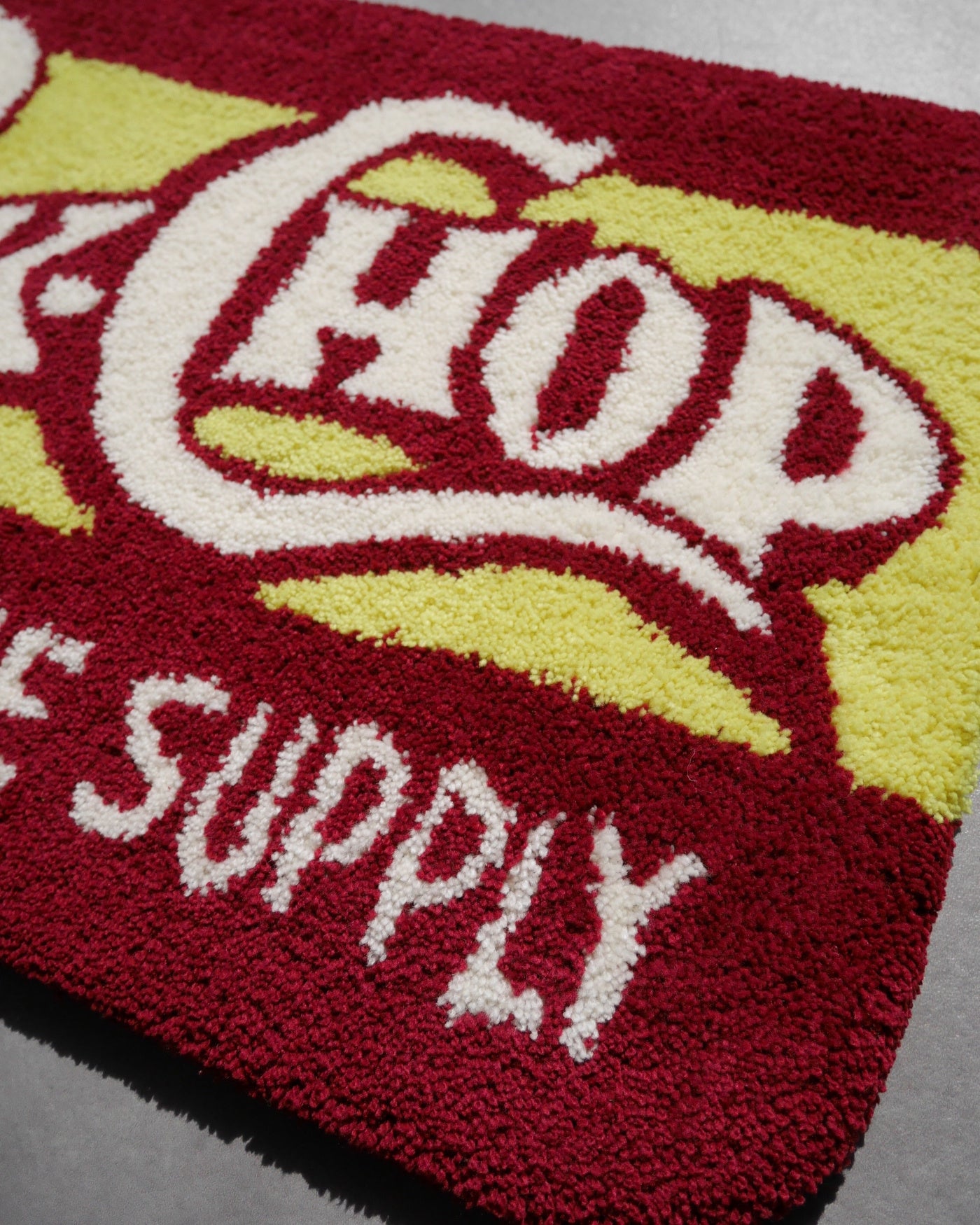 PORKCHOP | SQUARE LOGO RUG MAT