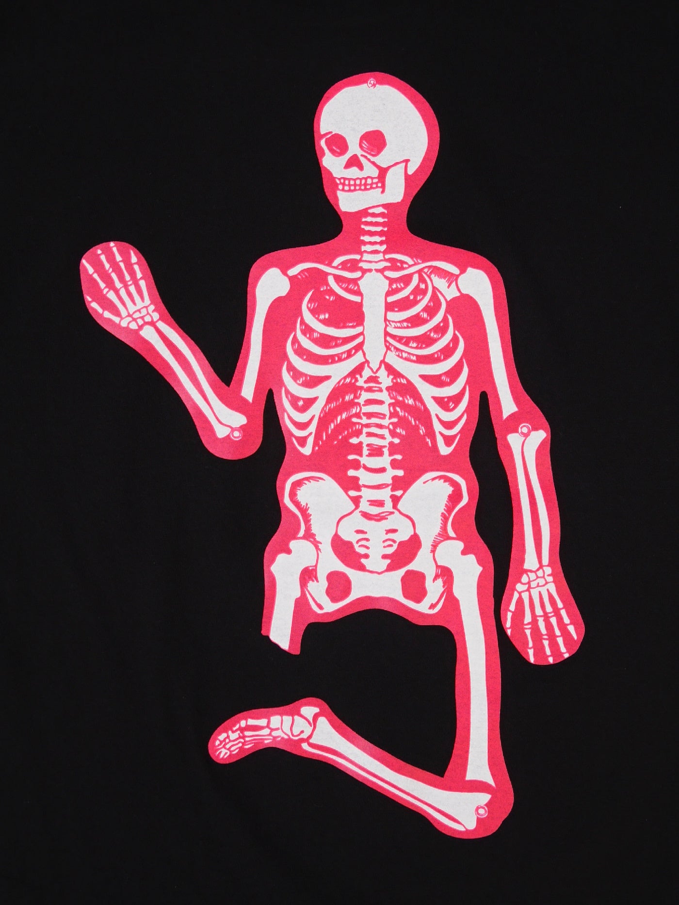 MAD MOUSE COMIC | BROKEN BONE CLUB TEE - Black