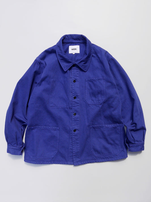 【3.20 (Fri) Release】WAX | French Work Jacket - Dark Blue