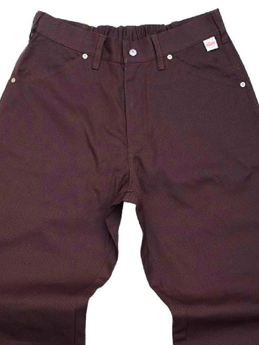 FLUTTER | Cotton Duck Painter Pants - Brown