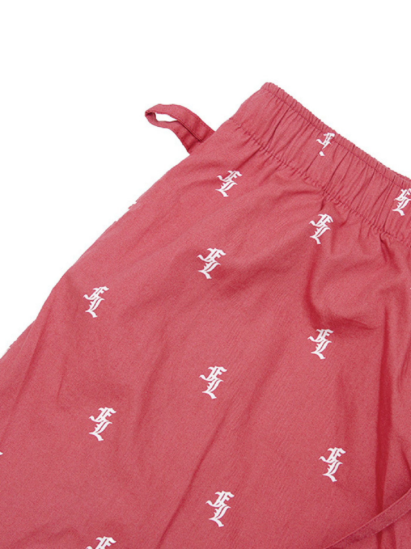 【6.13 (Fri) 12:00 Release】FLUTTER | O/E FL Logo Easy Pants - Dark Pink