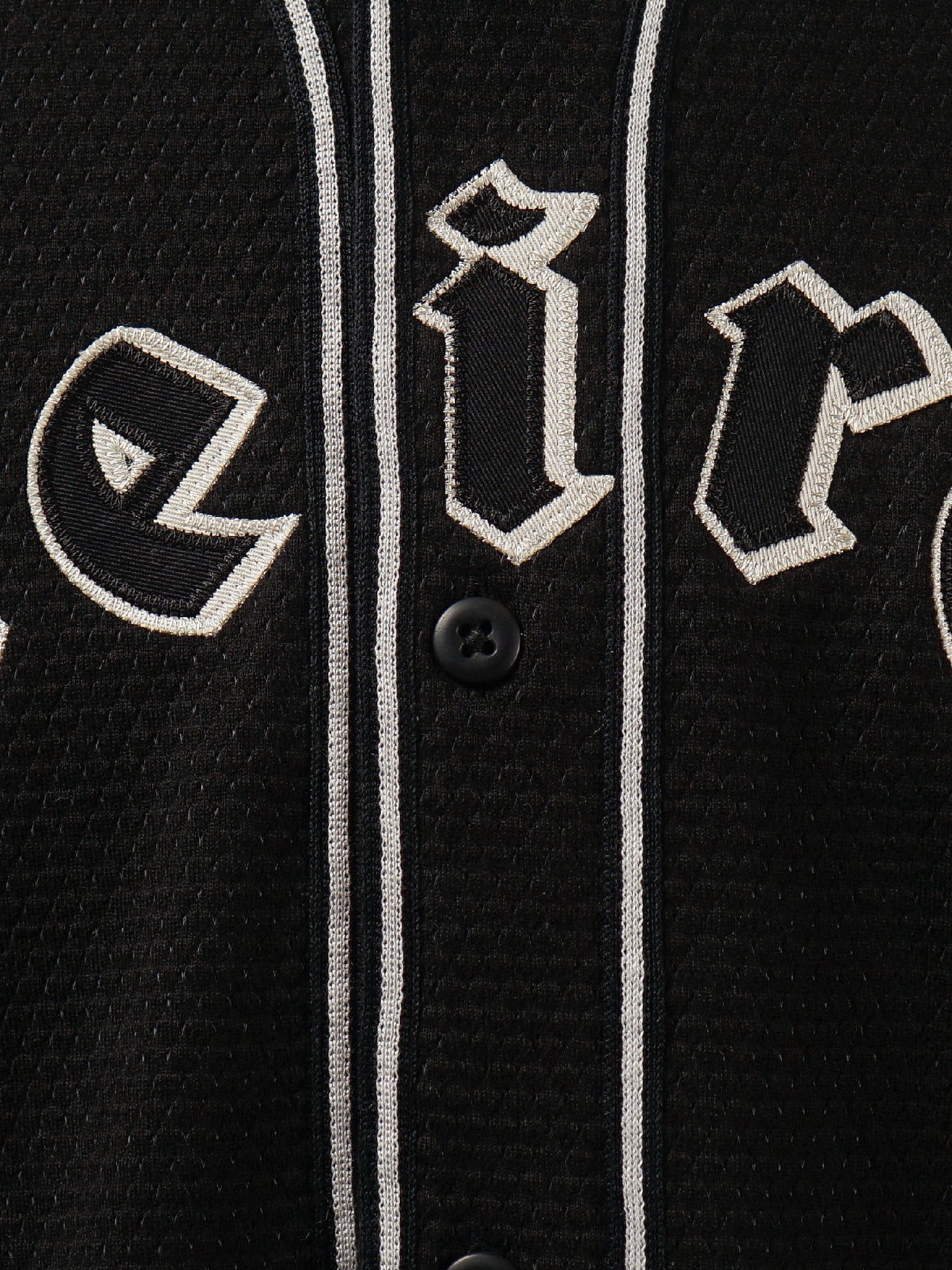 WEIRDO | Weirdo - S/S BASEBALL SHIRTS / WRD5113 - Black