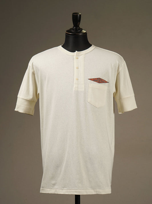 WEIRDO | WEIRDOS KUSTOM - S/S HENRY T-SHIRTS / WRD5125 - White