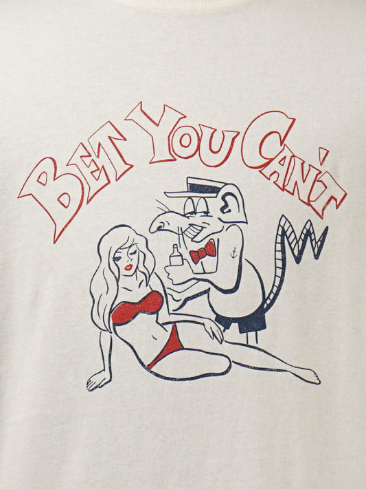 WEIRDO | BEACH FINK - S/S T-SHIRTS / WRD5124 - White