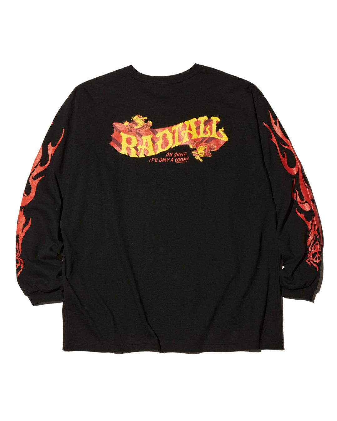 RADIALL | LO-N-SLO - CREW NECK T-SHIRT L/S - Black