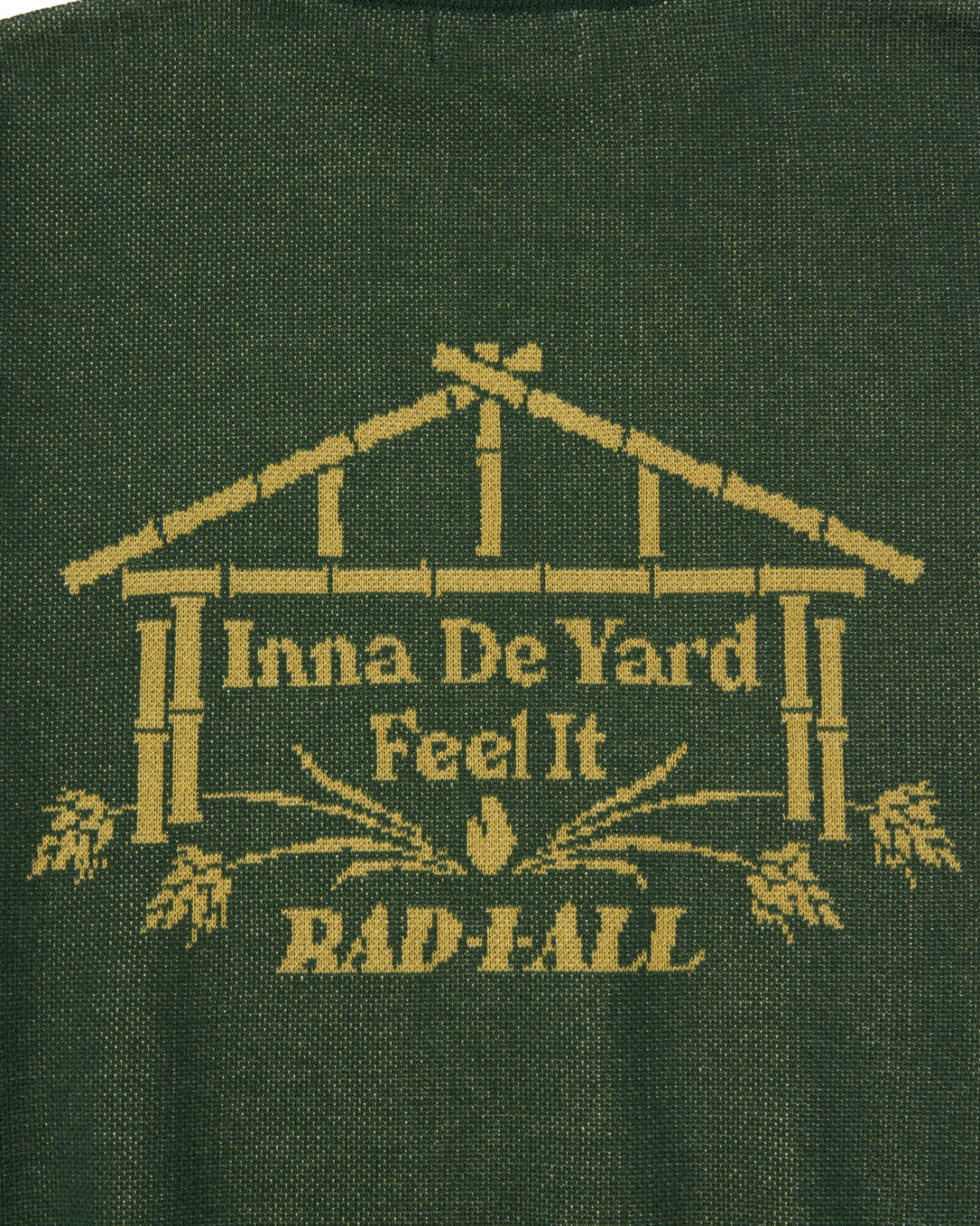 RADIALL | COOKIE - CREW NECK SWEATER L/S - Forest Green