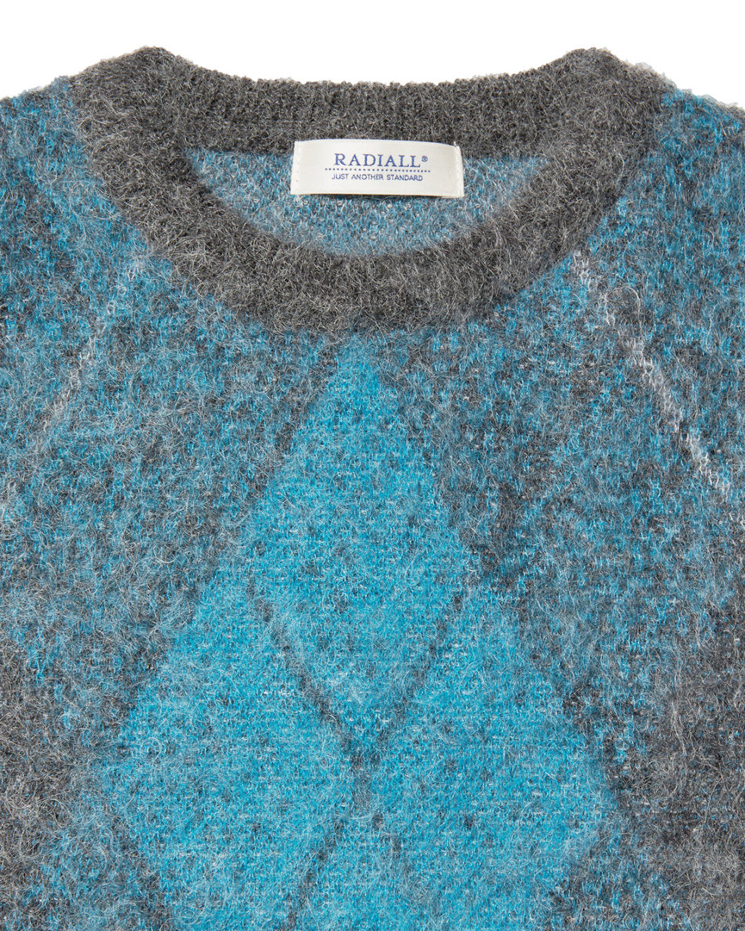 RADIALL | INNA DE YARD - CREW NECK SWEATER L/S - Blue