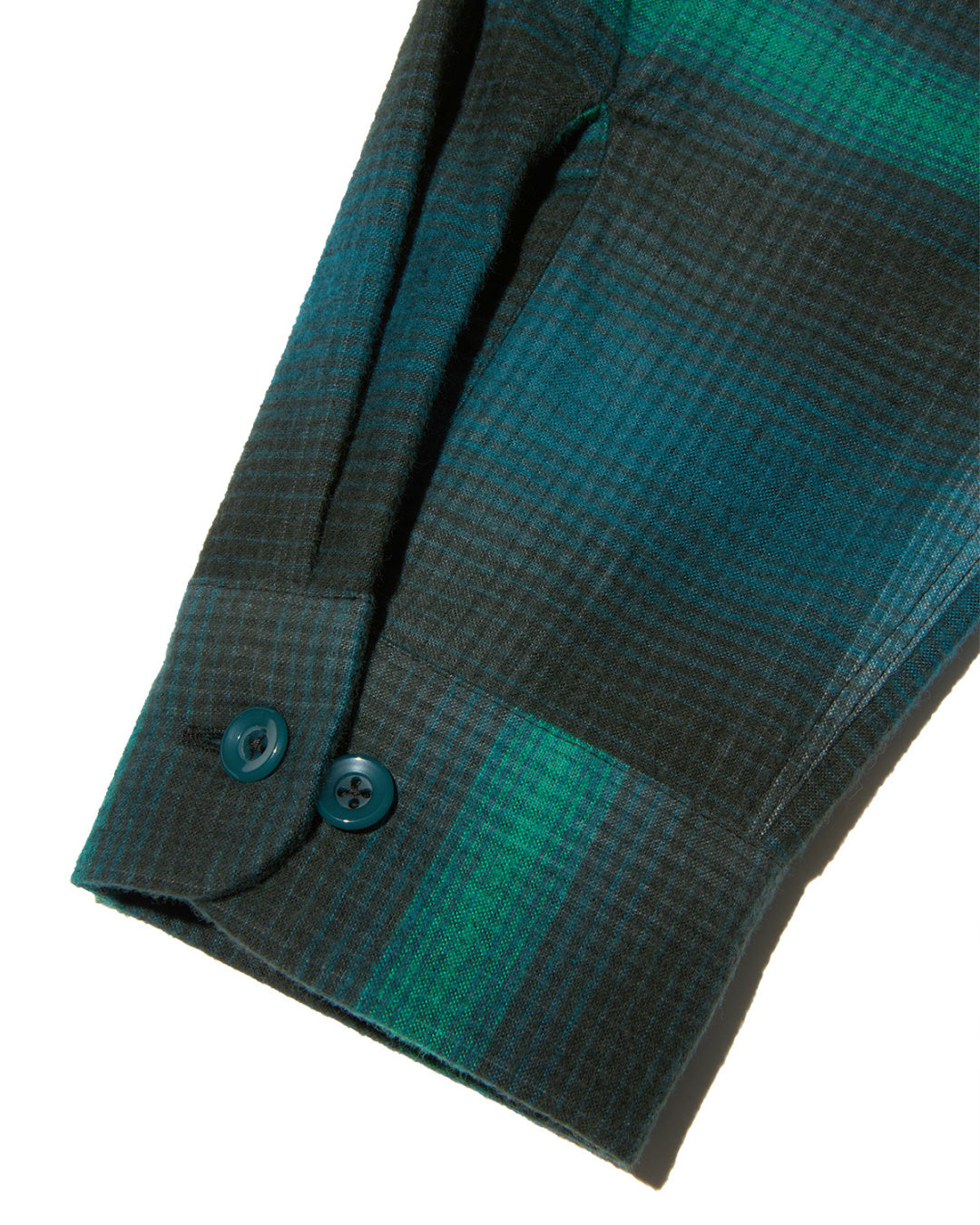 RADIALL | BOULEVARD - OPEN COLLARED SHIRT L/S - Bottle Green