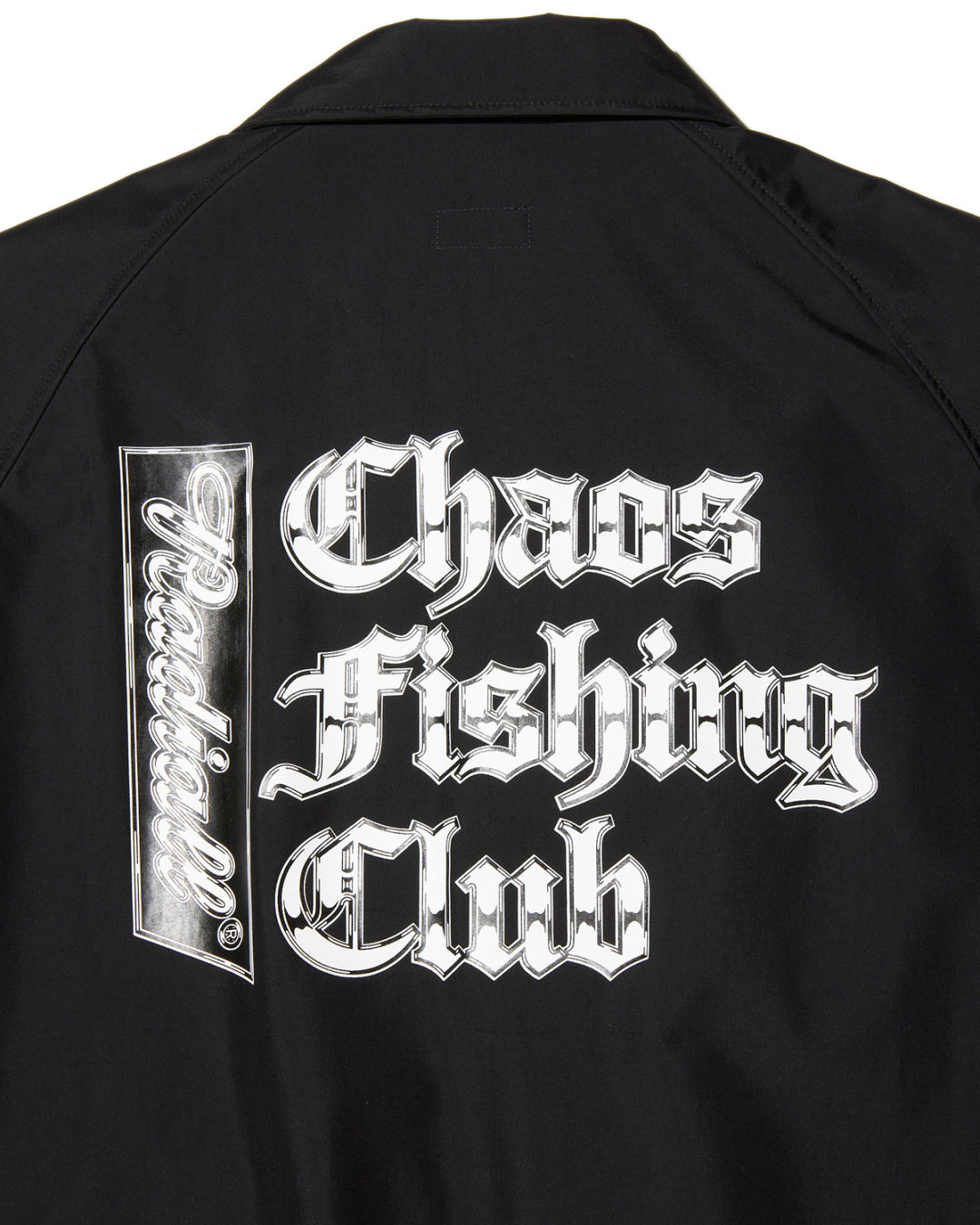 RADIALL | CHROME LETTERS - WINDBREAKER JACKET - Black