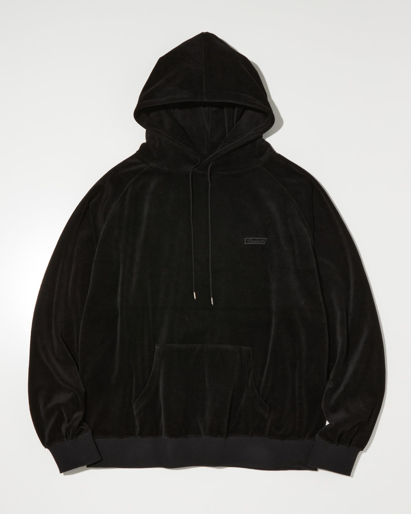 RADIALL | FLAGS - HOODIE SWEATSHIRT L/S - Black