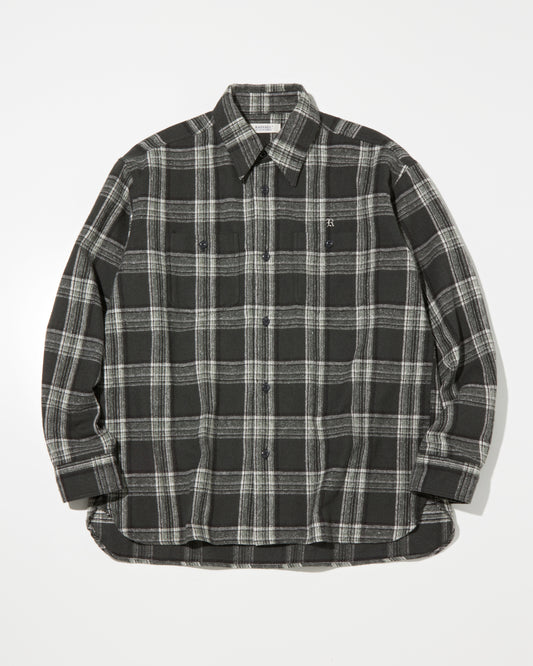 RADIALL | LO-N-SLO - C.P.O. SHIRT L/S - Black