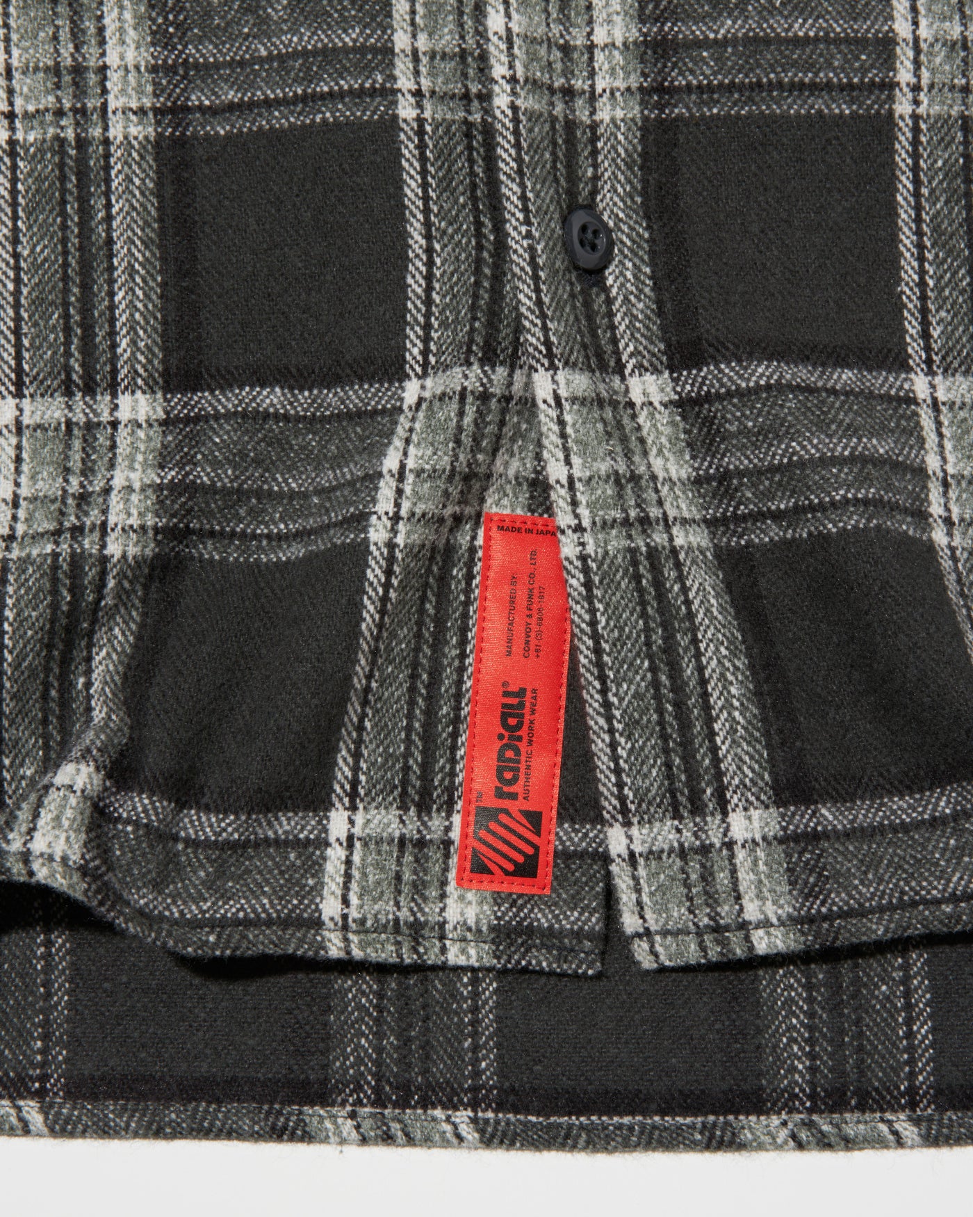RADIALL | LO-N-SLO - C.P.O. SHIRT L/S - Black