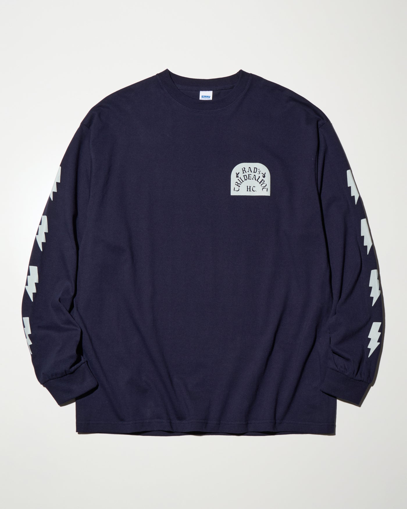 RADIALL | TOMBSTONE - CREW NECK T-SHIRT L/S - Navy