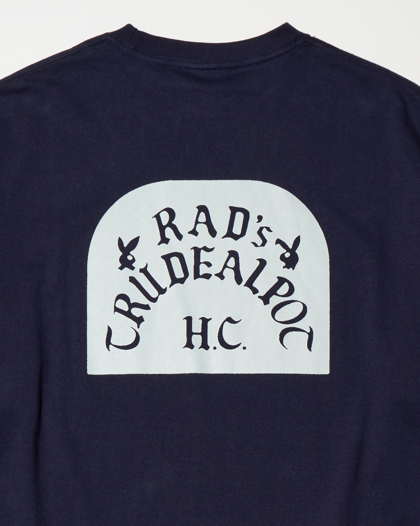 RADIALL | TOMBSTONE - CREW NECK T-SHIRT L/S - Navy