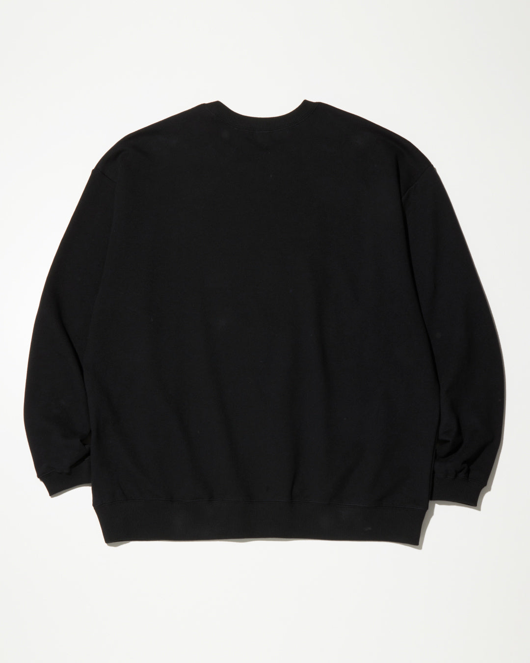 RADIALL | HOOD CITY - CREW NECK SWEATSHIRT L/S - Black