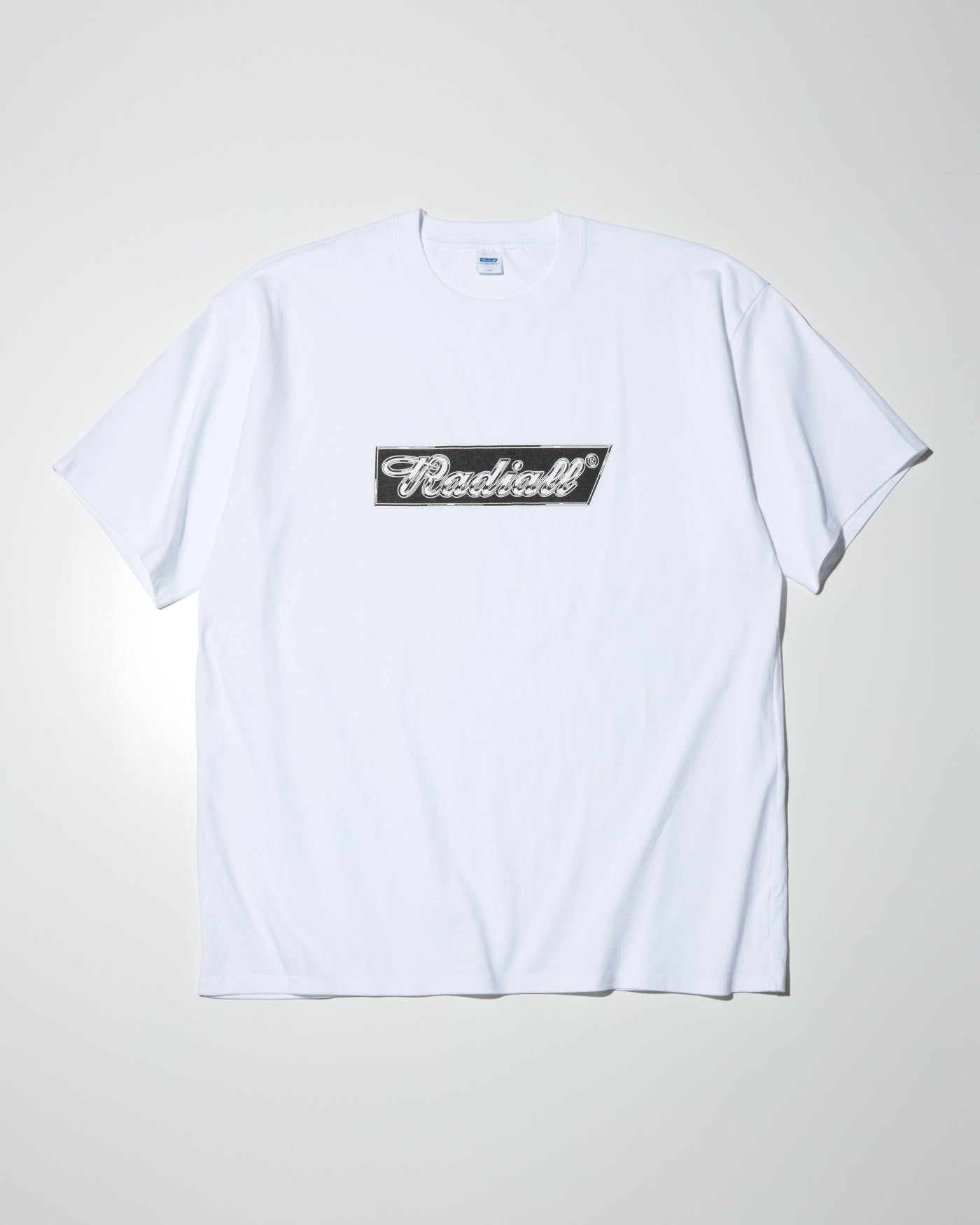 RADIALL | CHROME FLAGS - CREW NECK T-SHIRT S/S - White