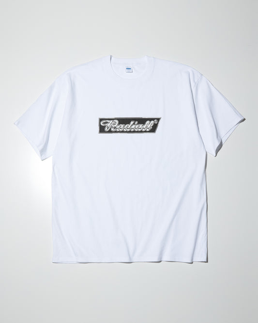 RADIALL | CHROME FLAGS - CREW NECK T-SHIRT S/S - White