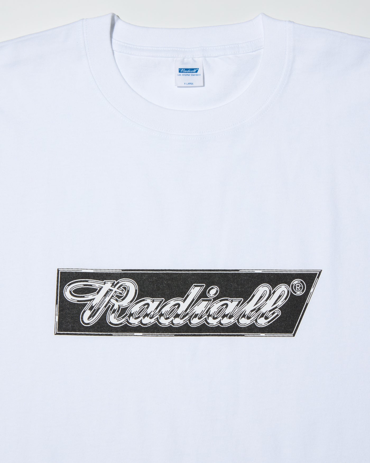 RADIALL | CHROME FLAGS - CREW NECK T-SHIRT S/S - White