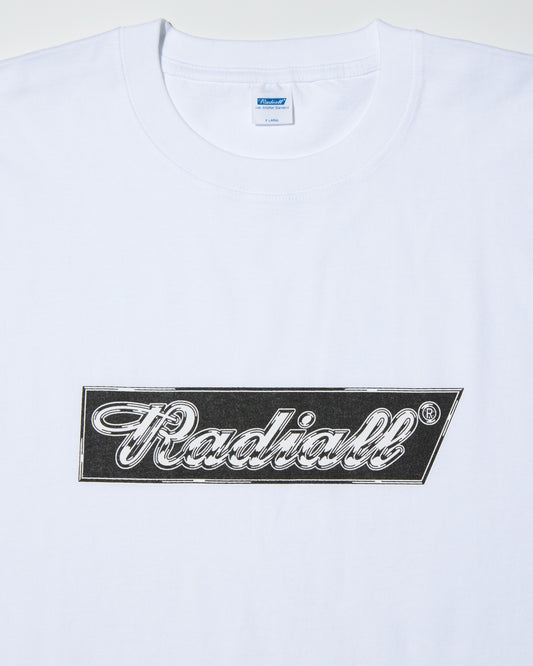 RADIALL | CHROME FLAGS - CREW NECK T-SHIRT S/S - White