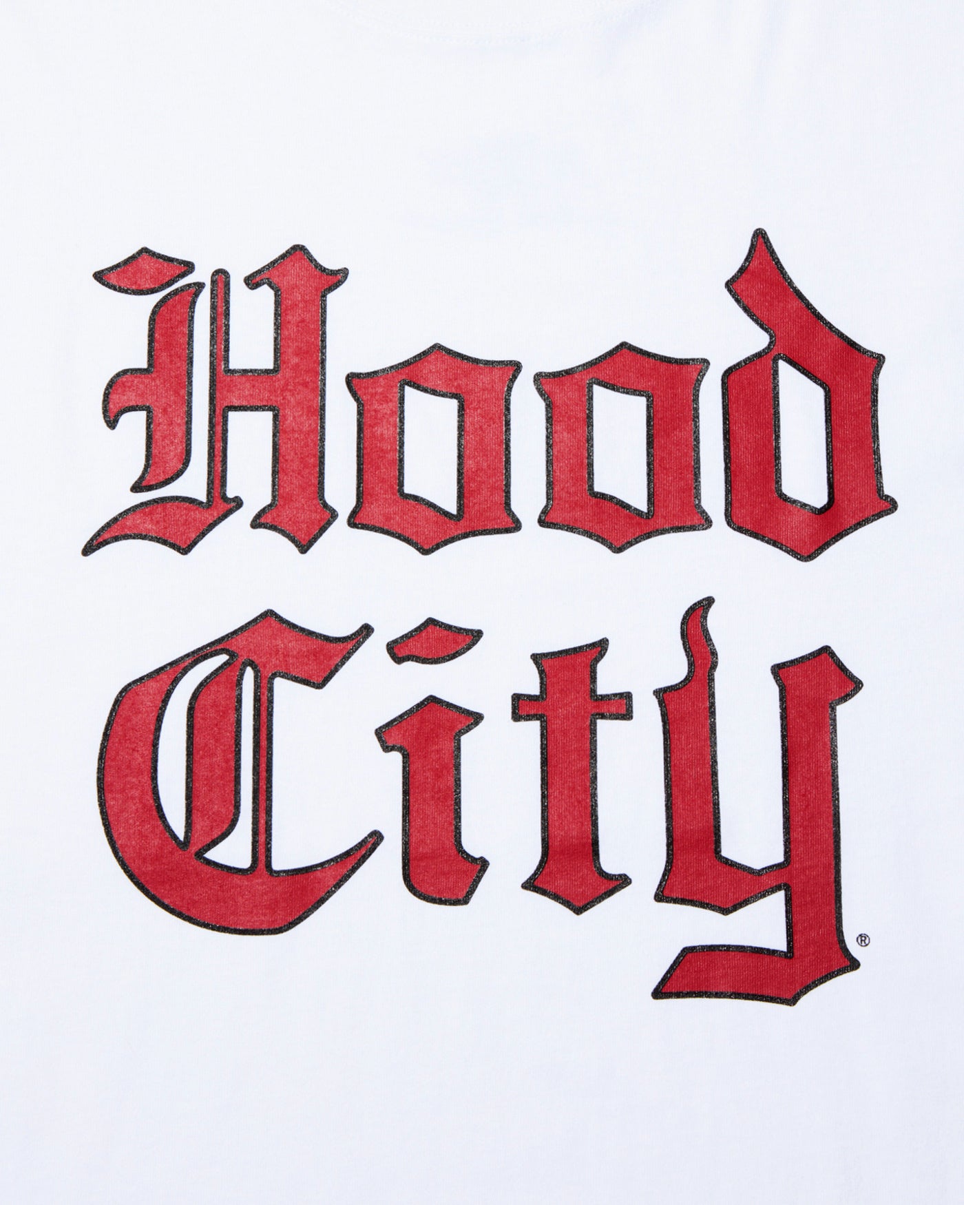 RADIALL | HOOD CITY - CREW NECK T-SHIRT S/S - White