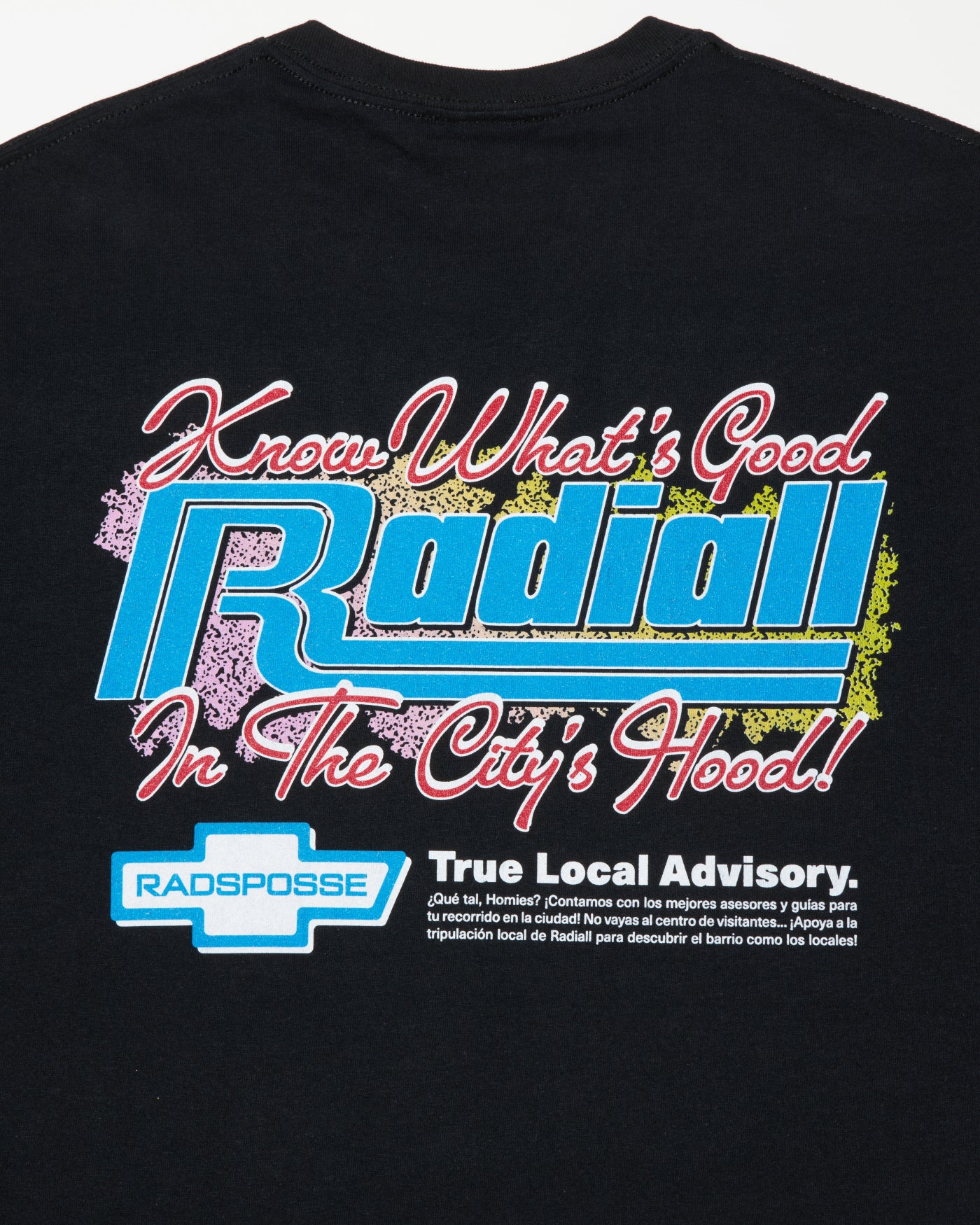 RADIALL | CUTLASS - CREW NECK T-SHIRT S/S - Black