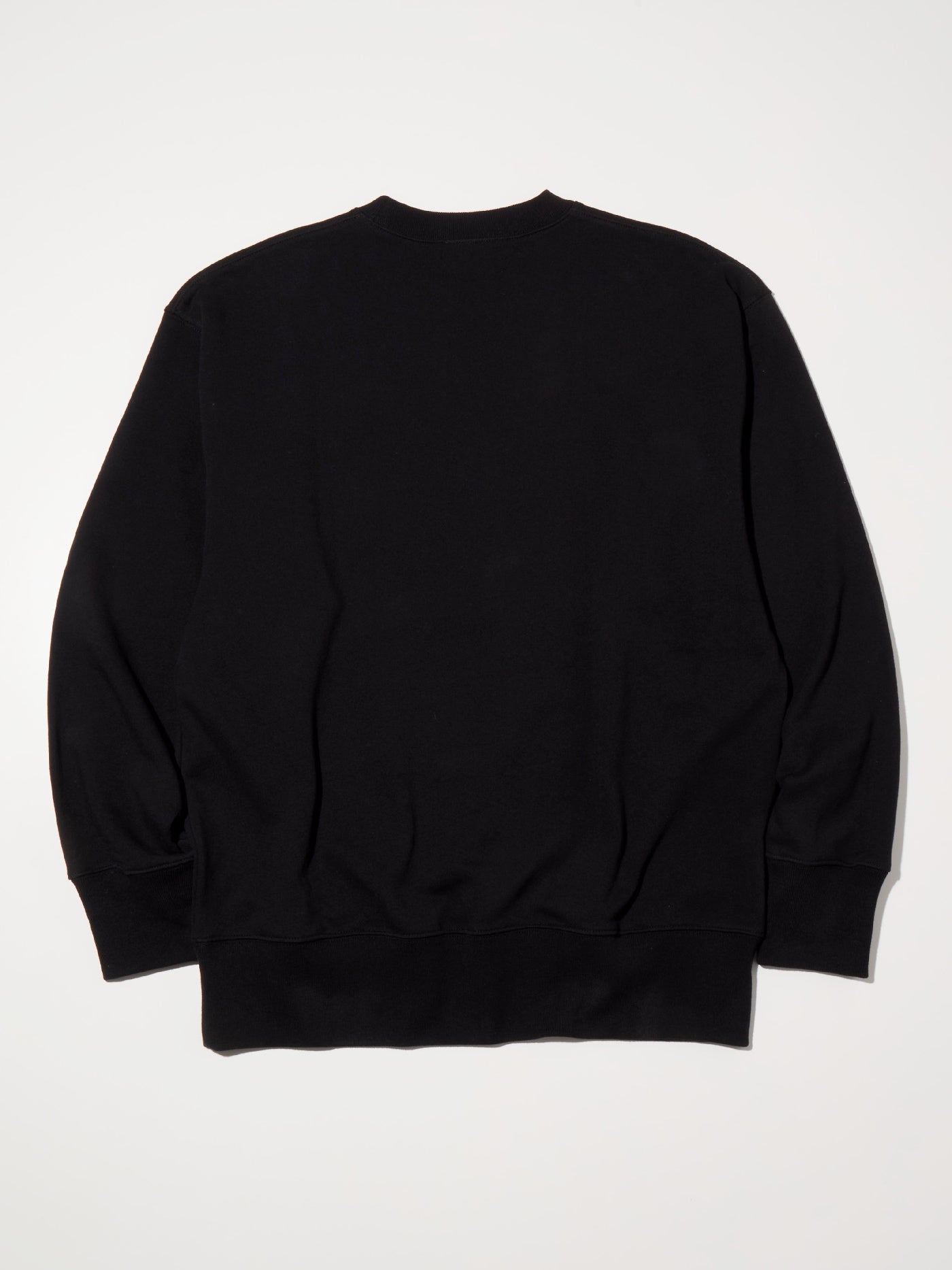 【11.8 (Sat) 12:00 Release】RADIALL | True Deal Pot - CREW NECK SWEATSHIRT L/S - Black