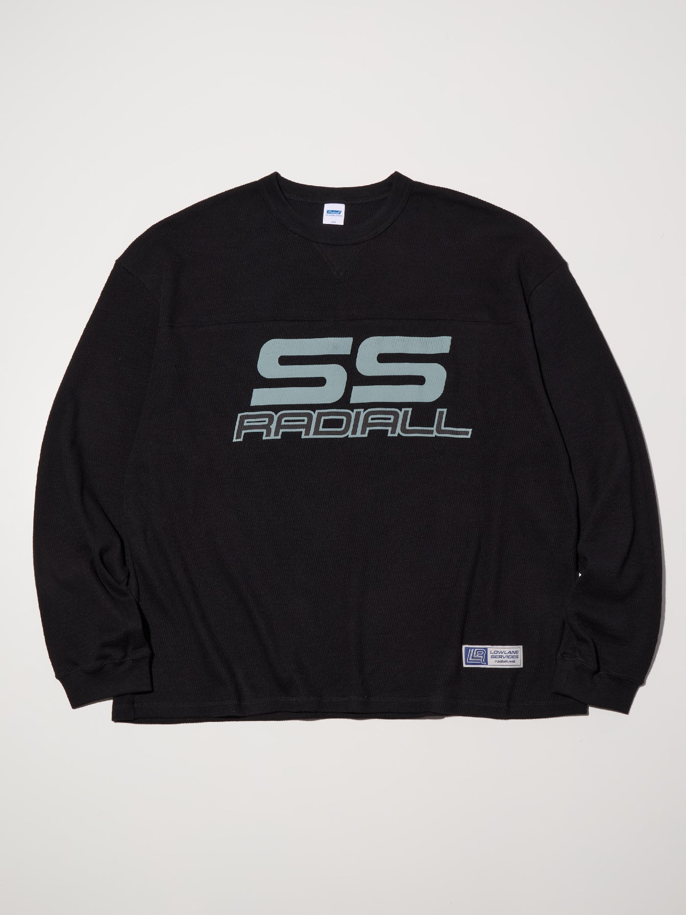 【10.11 (Sat) 12:00 Release】RADIALL | Coupe - FOOTBALL SHIRT L/S - Black