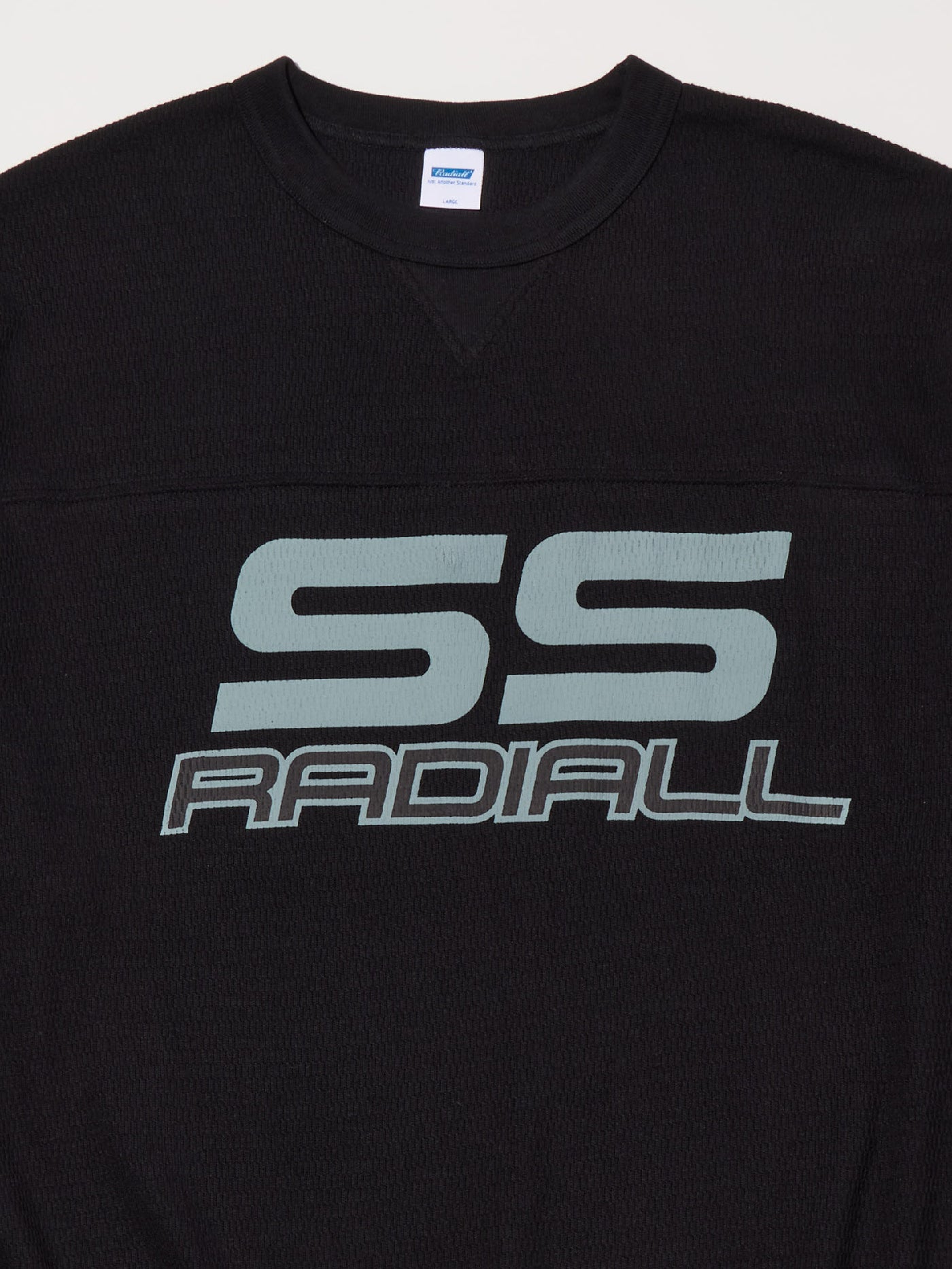【10.11 (Sat) 12:00 Release】RADIALL | Coupe - FOOTBALL SHIRT L/S - Black