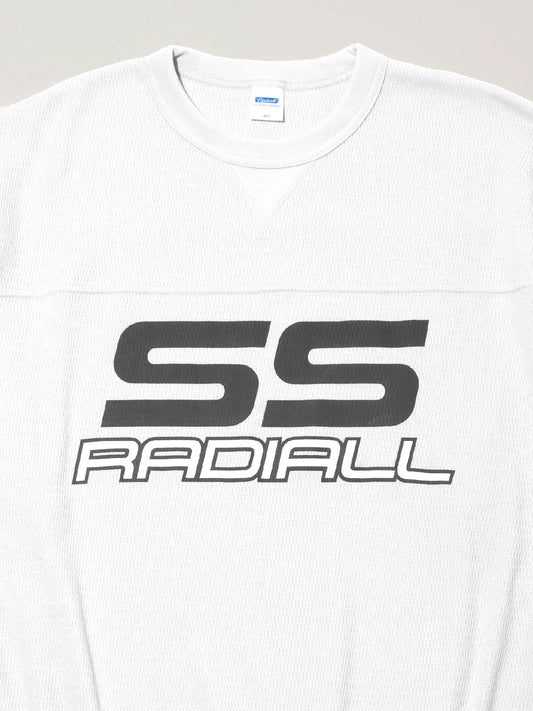 【10.11 (Sat) 12:00 Release】RADIALL | Coupe - FOOTBALL SHIRT L/S - White