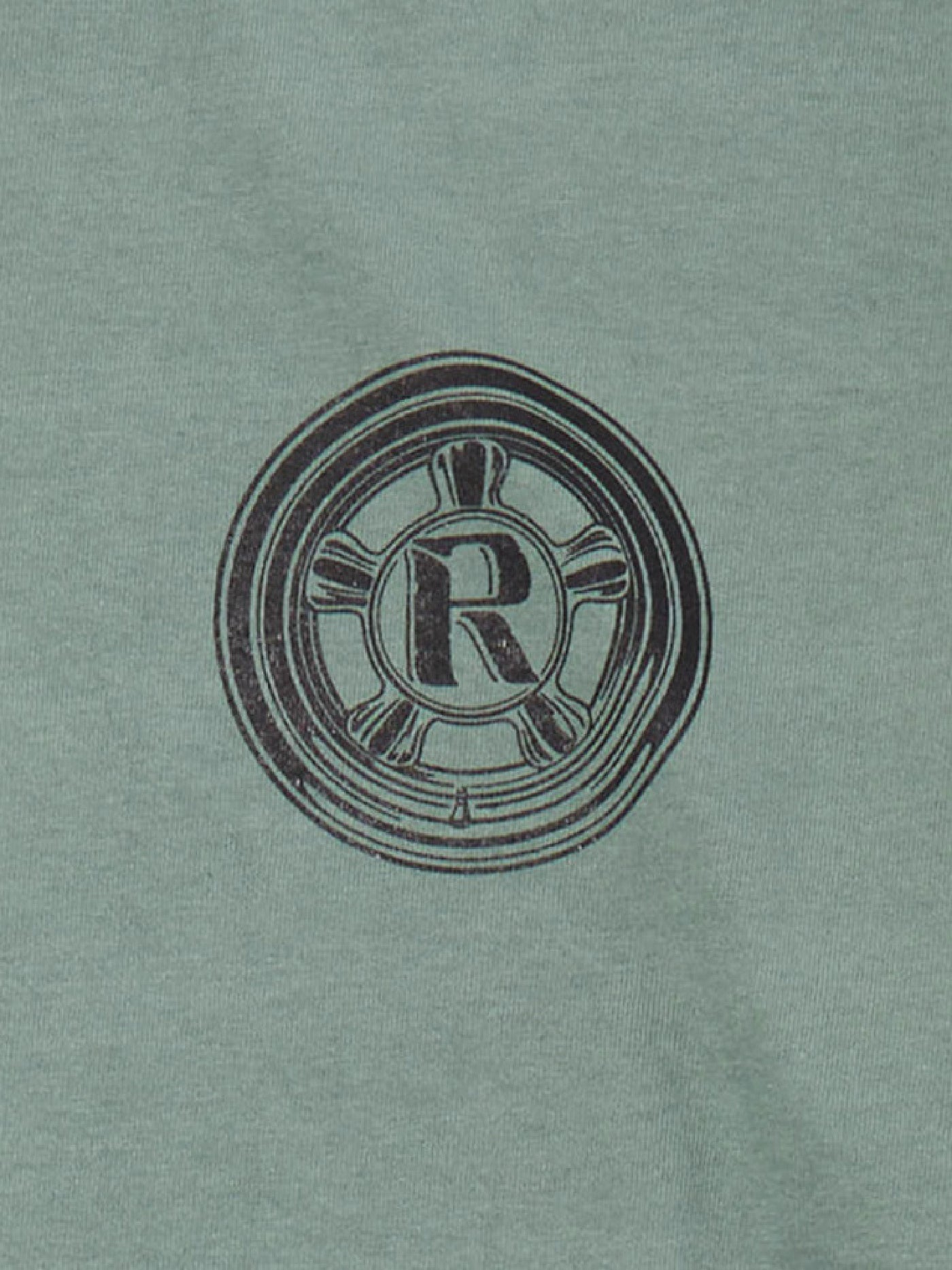 RADIALL | Choju Giga - CREW NECK T-SHIRT L/S - Shade Green