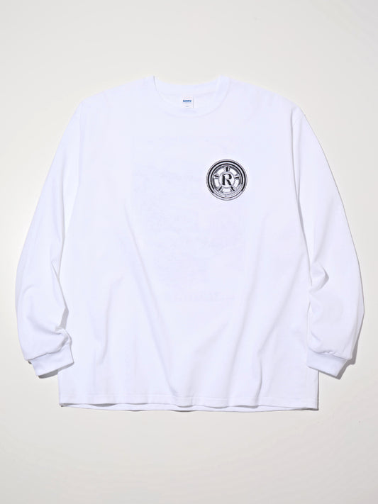 RADIALL | Choju Giga - CREW NECK T-SHIRT L/S - White