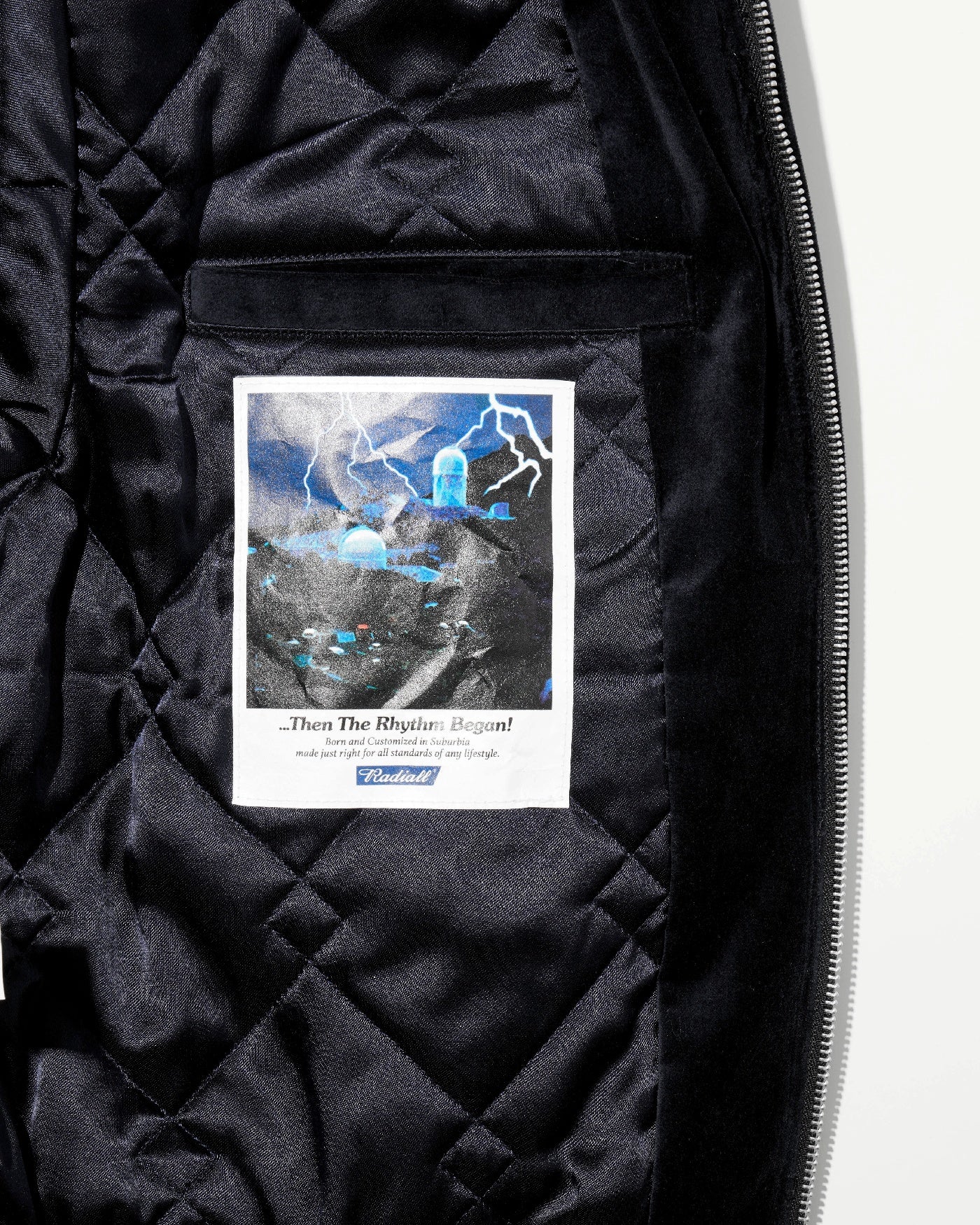 【10.11 (Sat) 12:00 Release】RADIALL | Nozarasi - SOUVENIR JACKET - Black