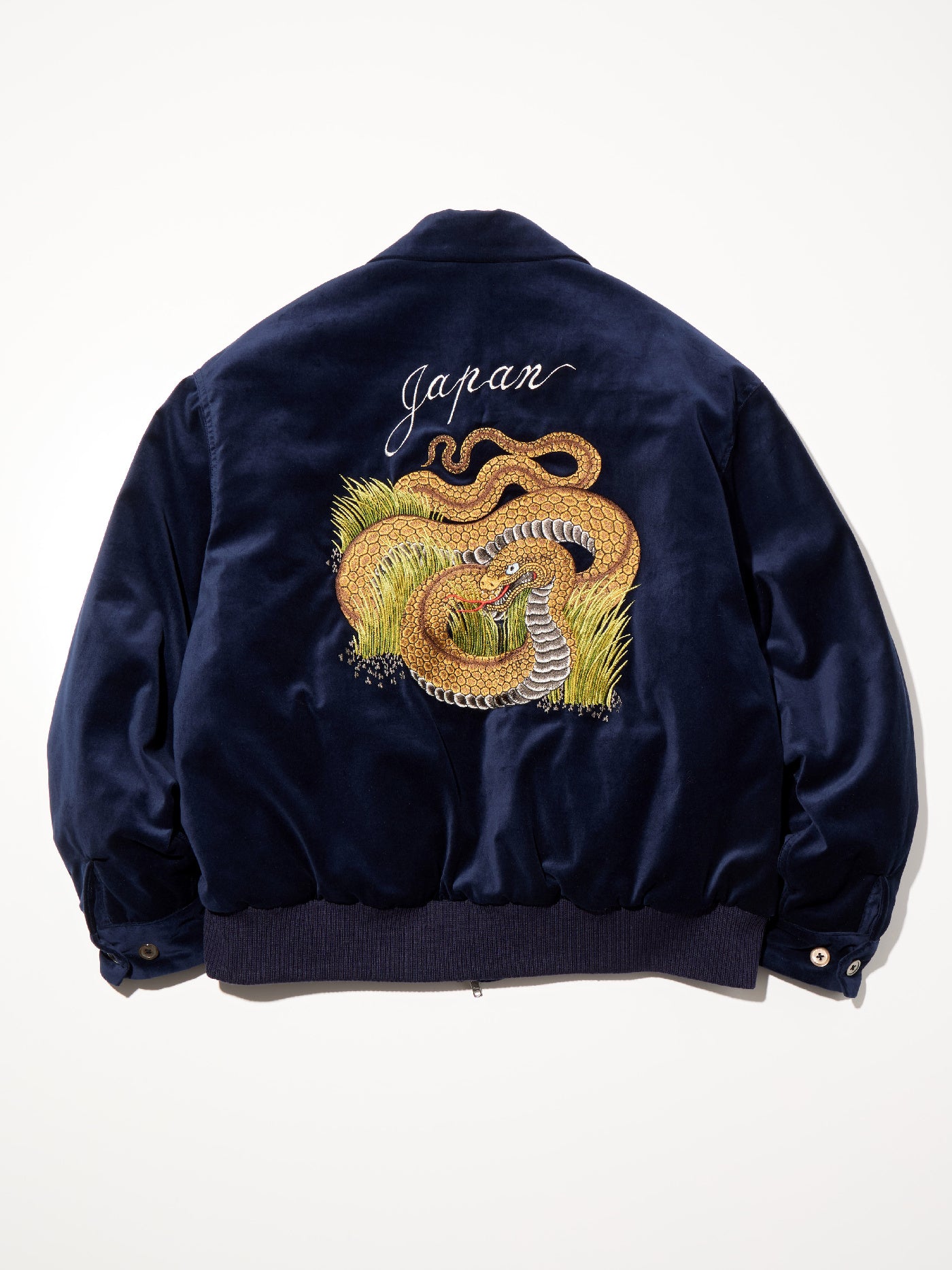 【10.11 (Sat) 12:00 Release】RADIALL | Nozarasi - SOUVENIR JACKET - Navy