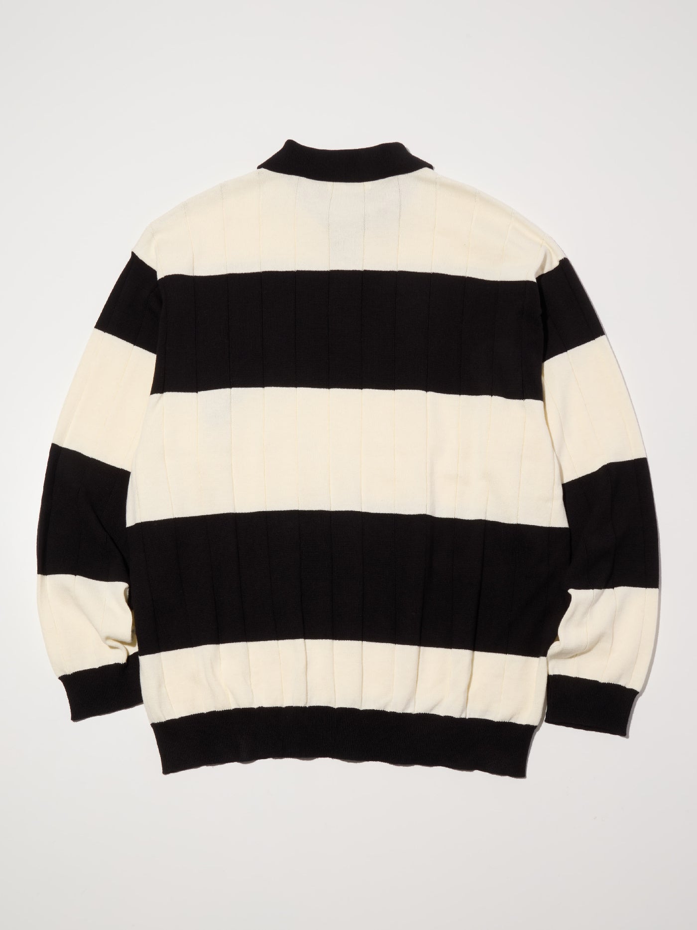 RADIALL | Skunk - POLO SWEATER L/S - Border