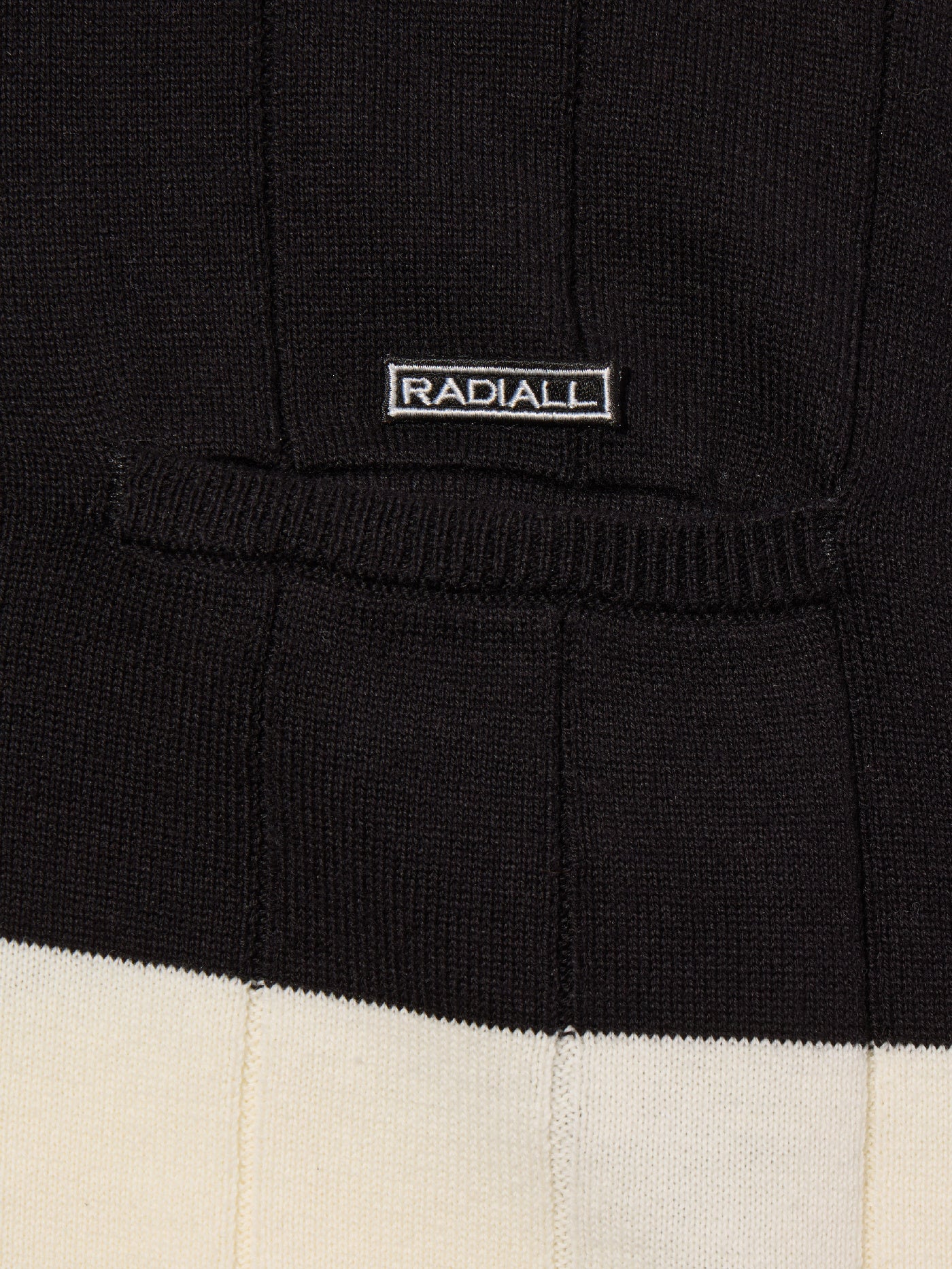 RADIALL | Skunk - POLO SWEATER L/S - Border