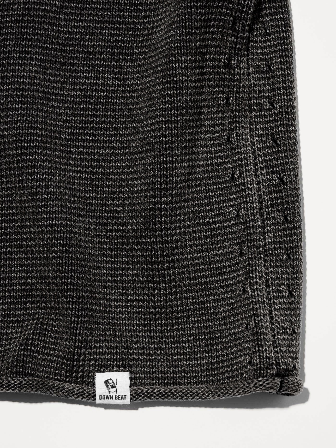 RADIALL | Ludwig - CREW NECK SWEATER L/S - Faded Black