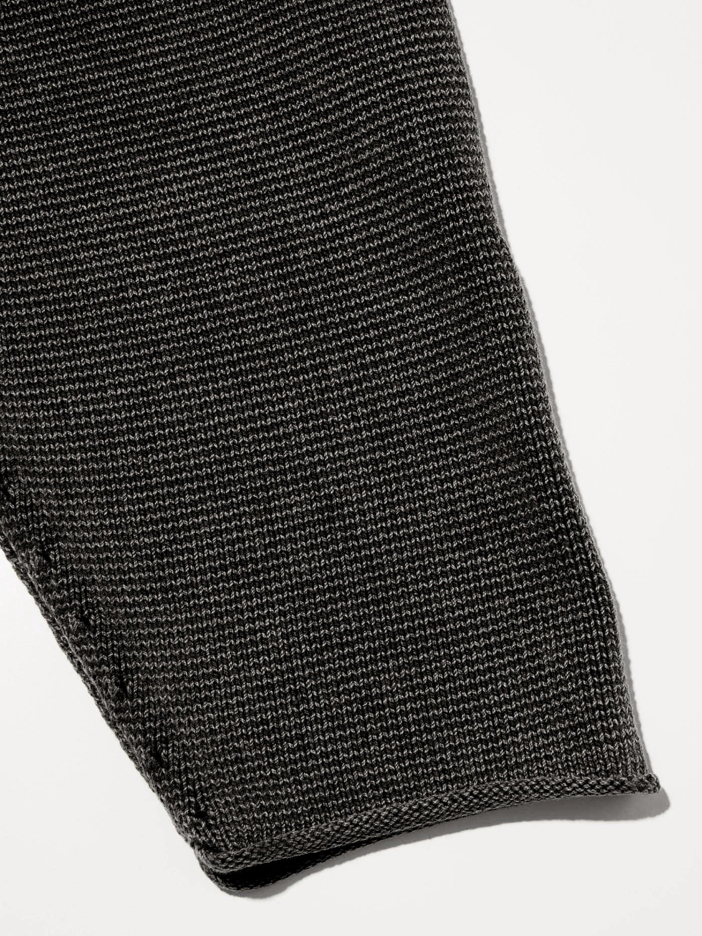 RADIALL | Ludwig - CREW NECK SWEATER L/S - Faded Black