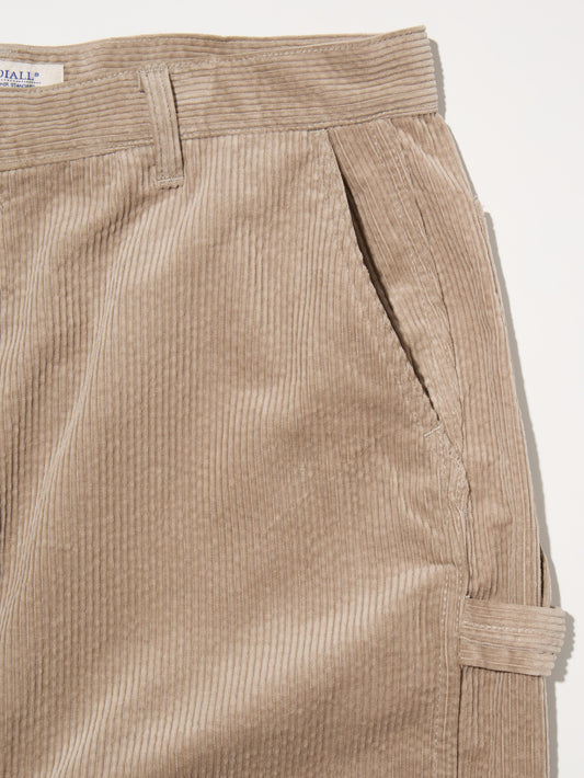 【11.1 (Sat) 12:00 Release】RADIALL | Bricks - WIDE FIT PAINTER PANTS - Taupe
