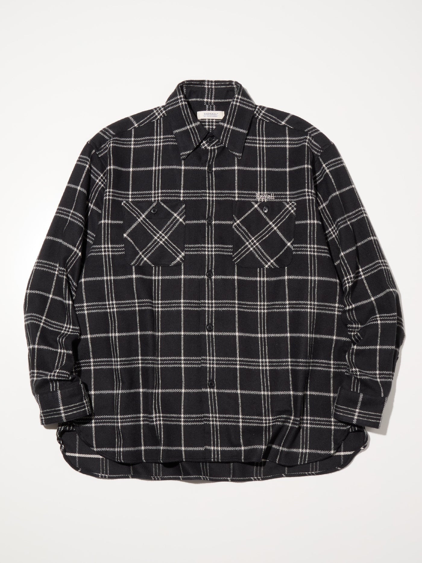 RADIALL | Cutlass - REGULAR COLLARED SHIRT L/S - Black