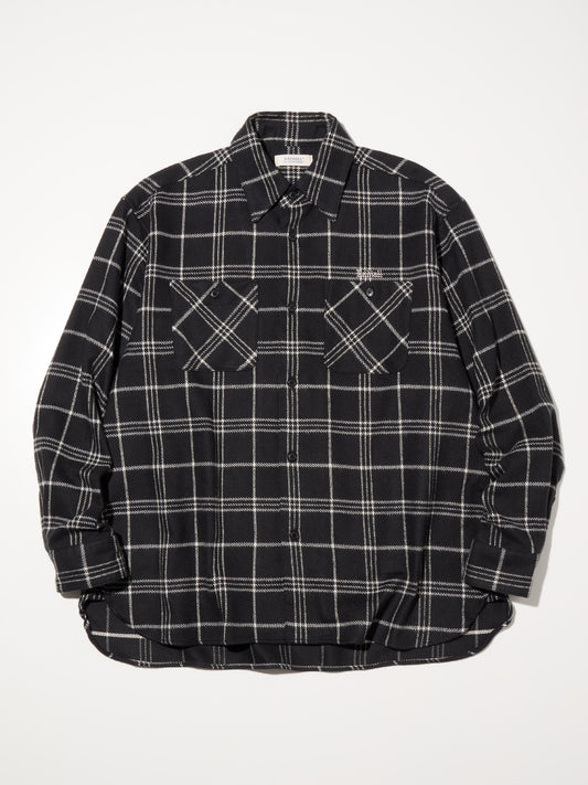 RADIALL | Cutlass - REGULAR COLLARED SHIRT L/S - Black