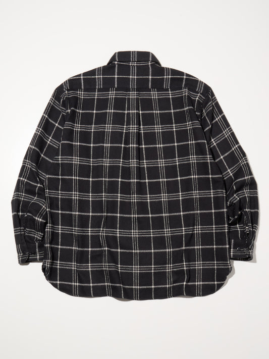 RADIALL | Cutlass - REGULAR COLLARED SHIRT L/S - Black