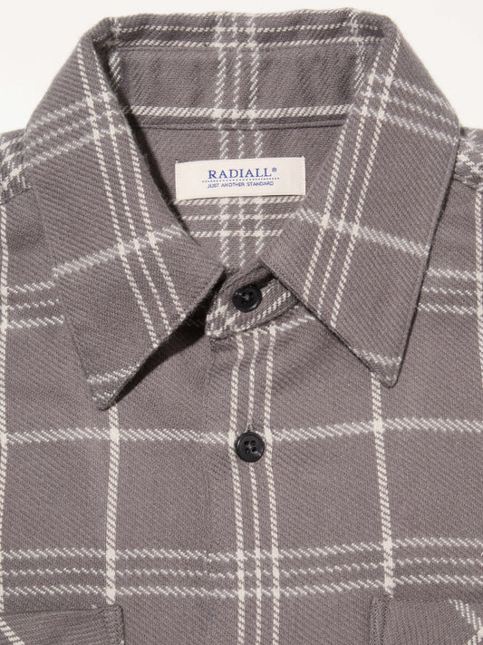 RADIALL | Cutlass - REGULAR COLLARED SHIRT L/S - Gray