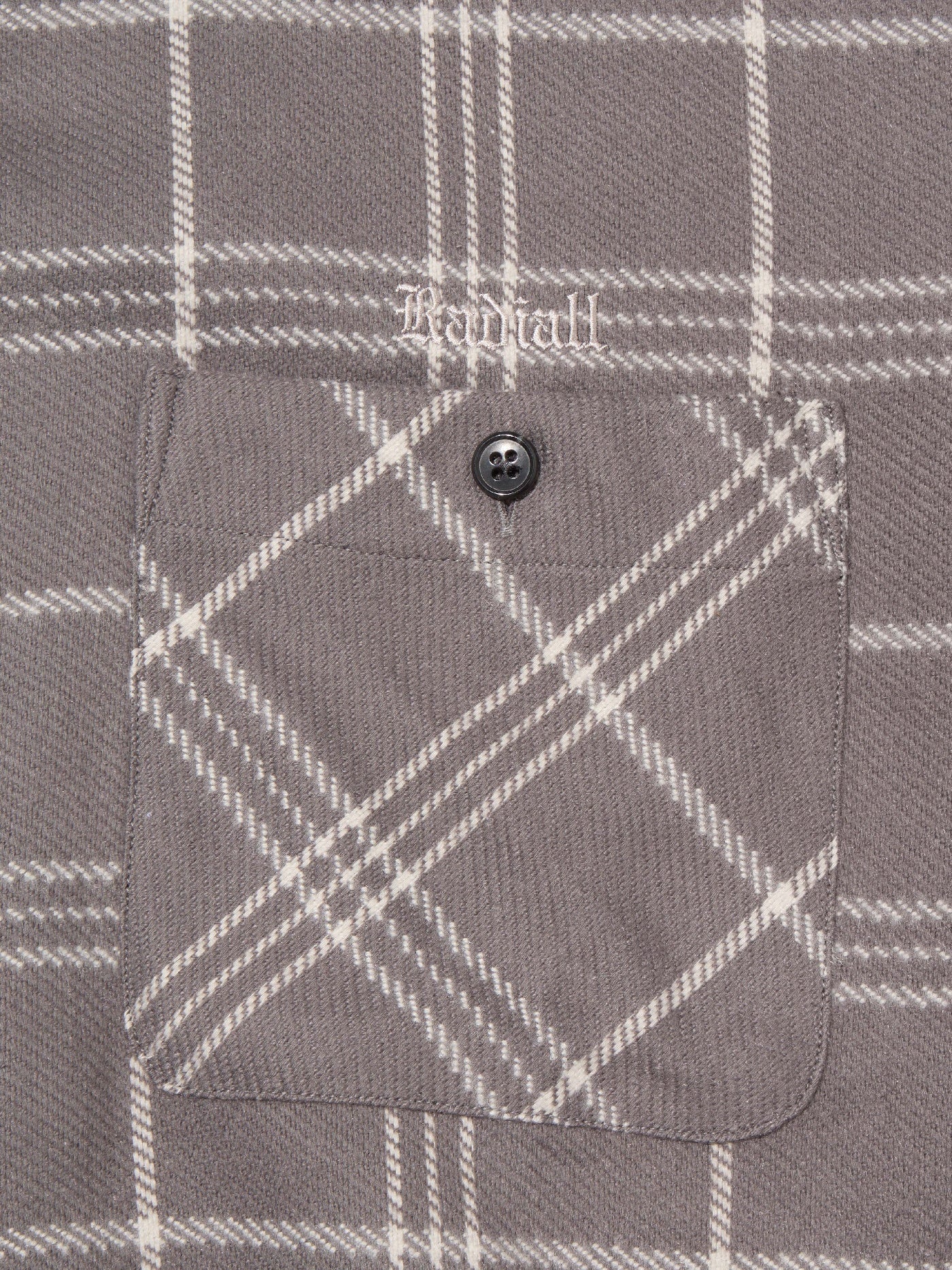 RADIALL | Cutlass - REGULAR COLLARED SHIRT L/S - Gray
