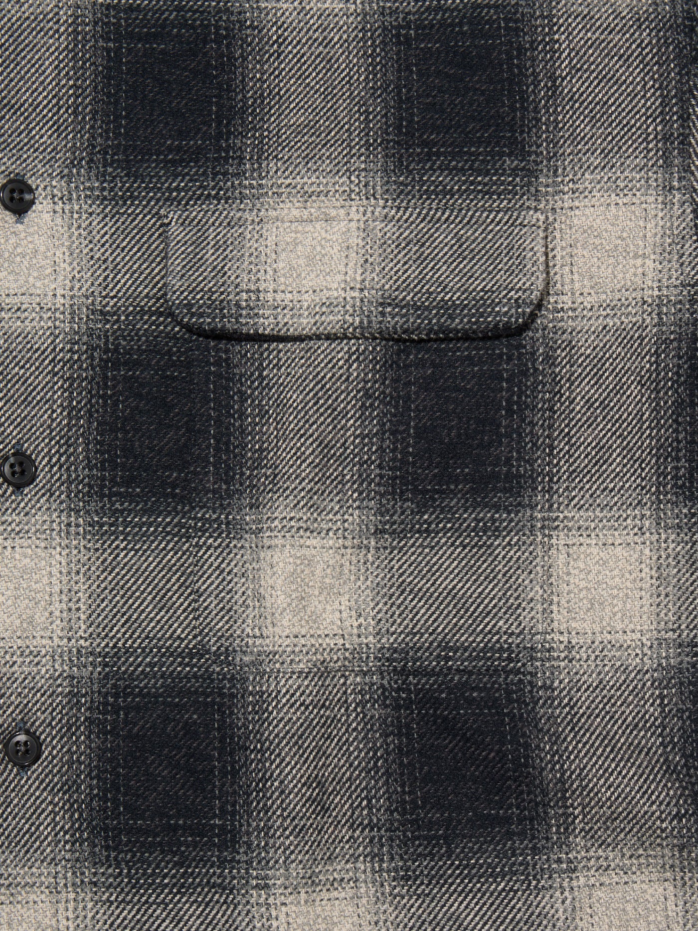 【10.11 (Sat) 12:00 Release】RADIALL | Shore - OPEN COLLARED SHIRT L/S - Black
