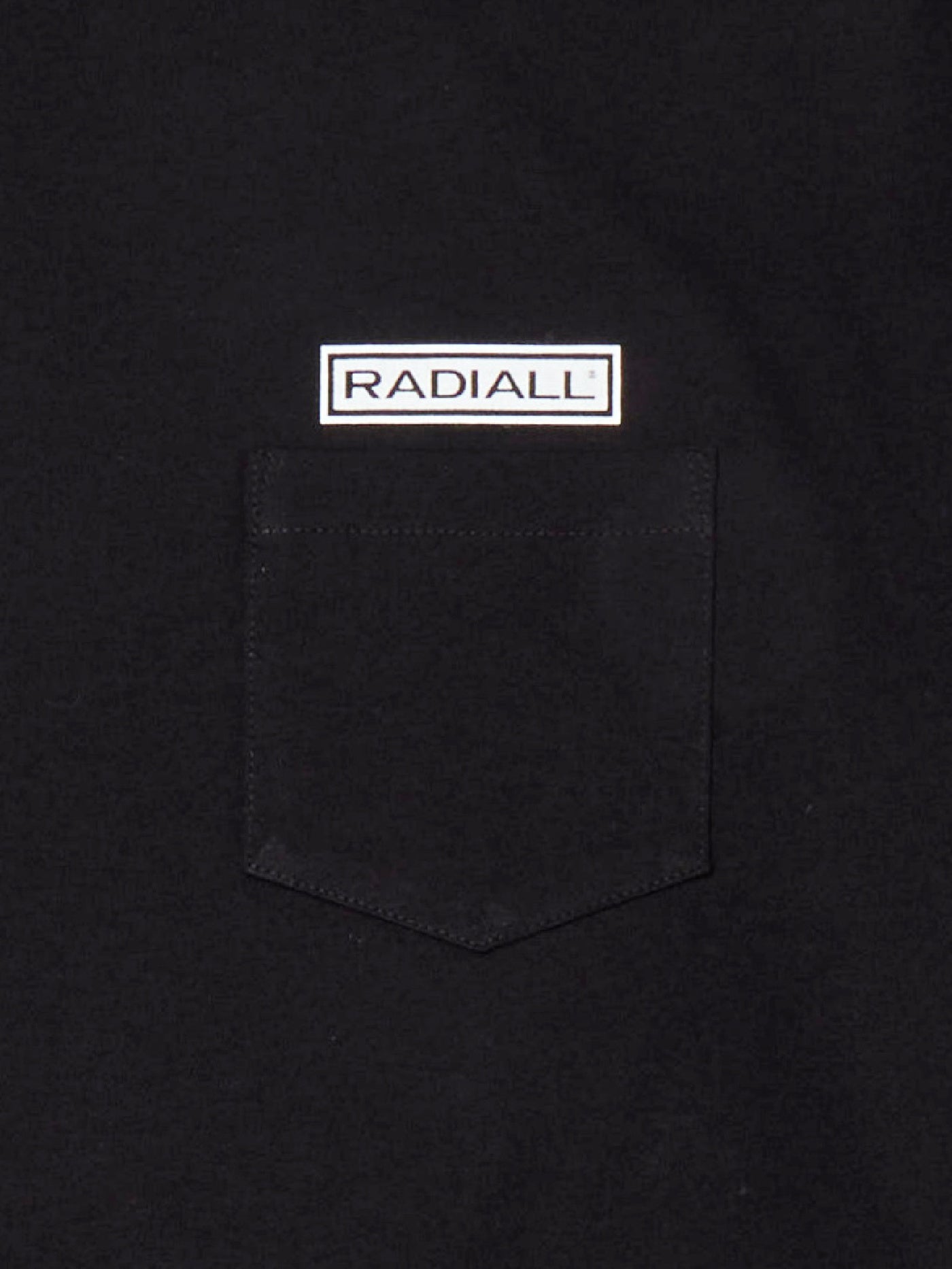 【8.23 (Sat) 12:00 Release】RADIALL | Wheels - CREW NECK T-SHIRT L/S - Black