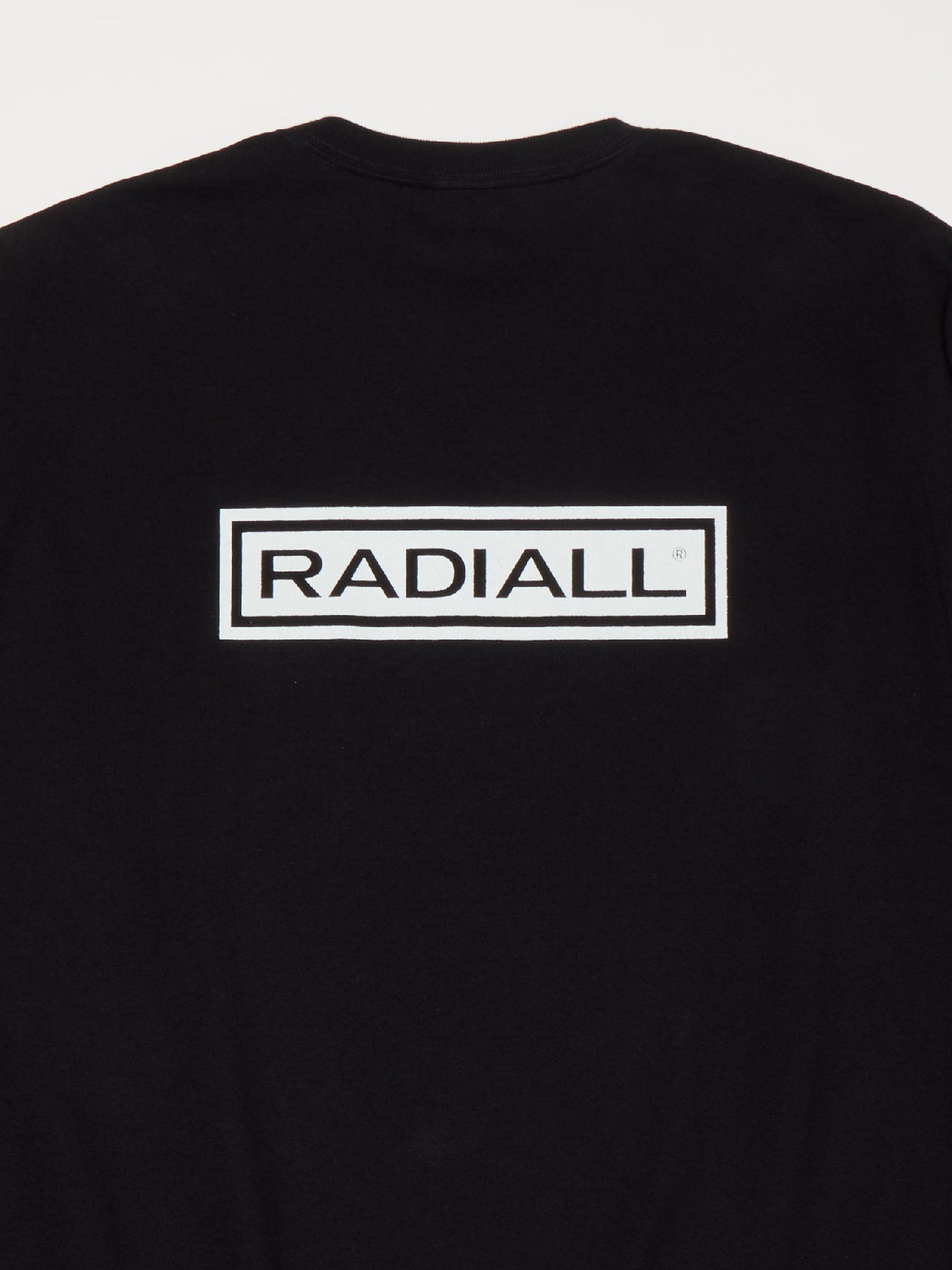【8.23 (Sat) 12:00 Release】RADIALL | Wheels - CREW NECK T-SHIRT L/S - Black