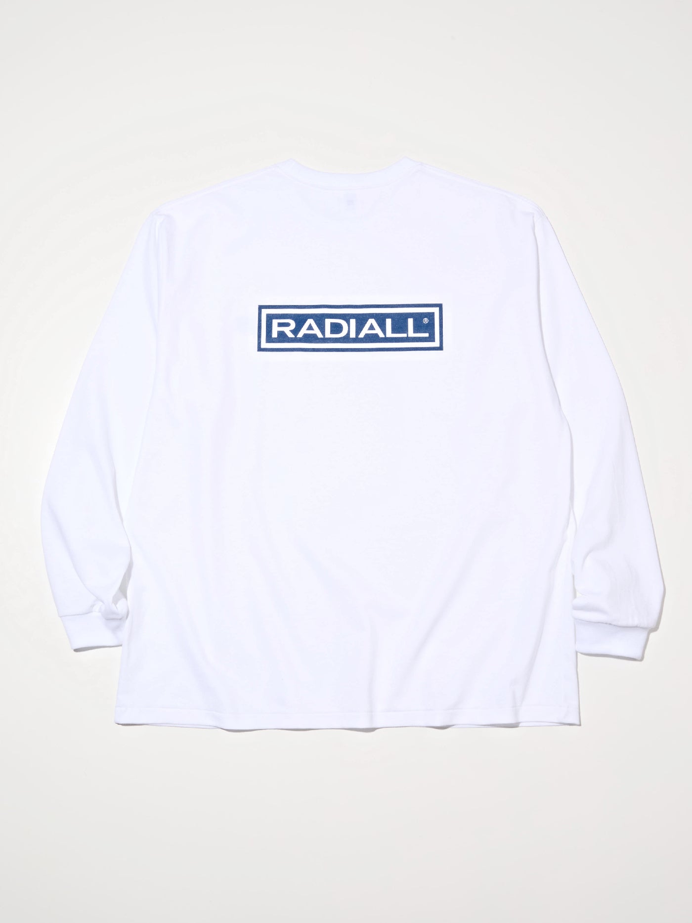 【8.23 (Sat) 12:00 Release】RADIALL | Wheels - CREW NECK T-SHIRT L/S - White