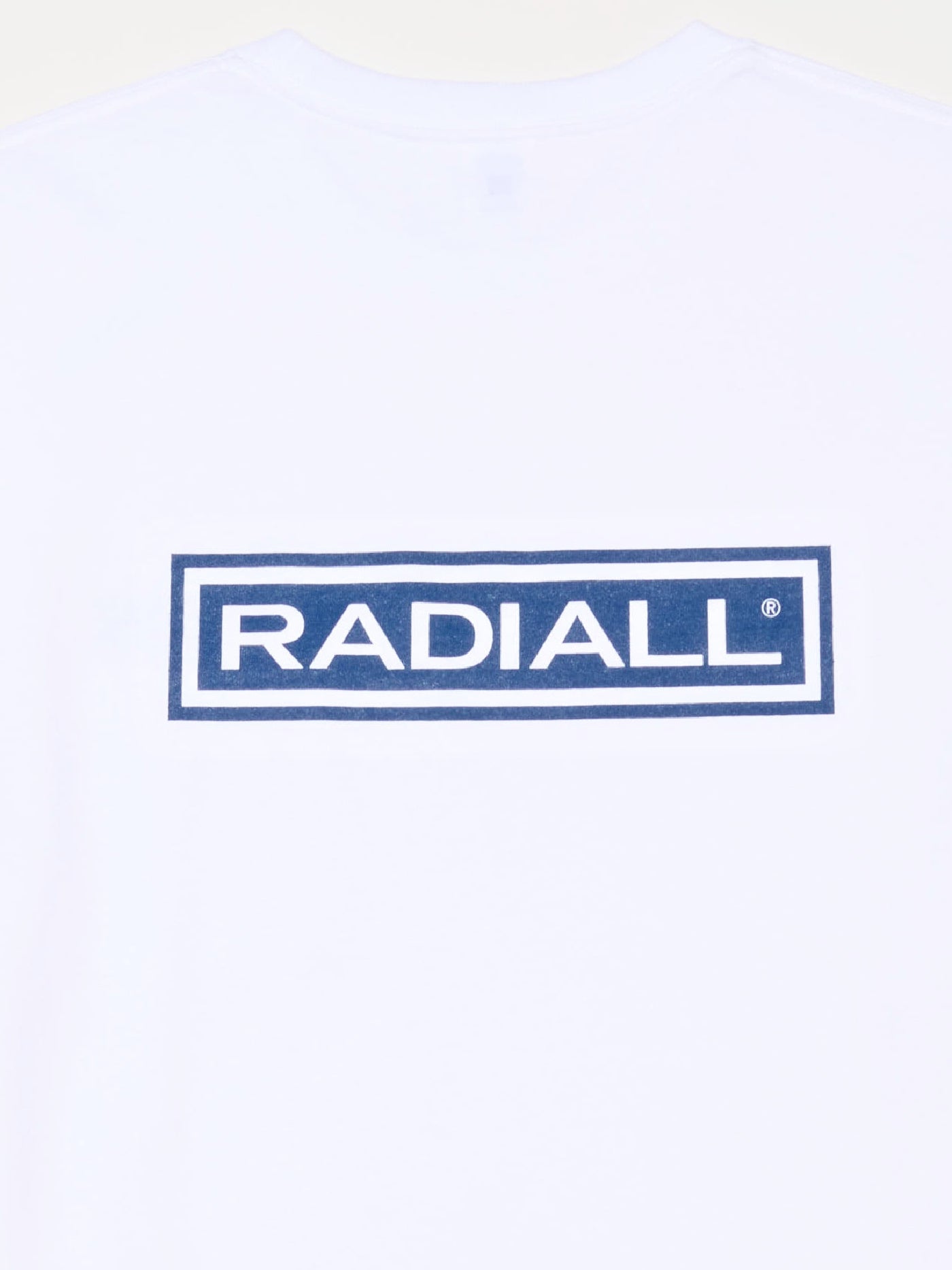 【8.23 (Sat) 12:00 Release】RADIALL | Wheels - CREW NECK T-SHIRT L/S - White